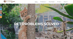 Desktop Screenshot of petproblemsolved.com.au